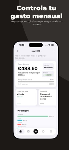 Fintu: Control de finanzas Screenshot 1 of 6