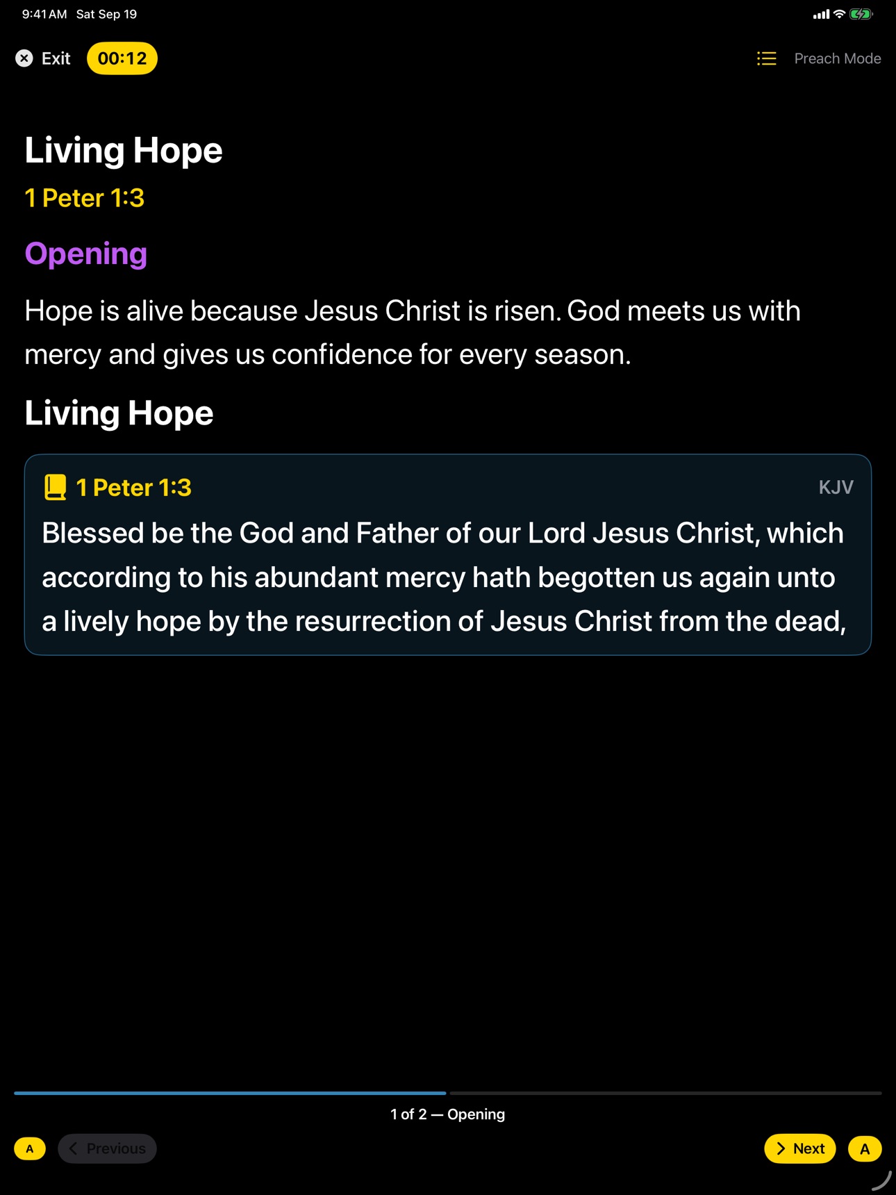 Screenshot 11 of PREACH+