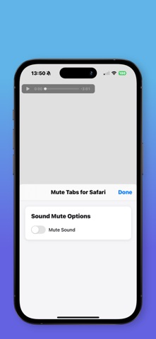 Mute Tabs for Safari screenshot
