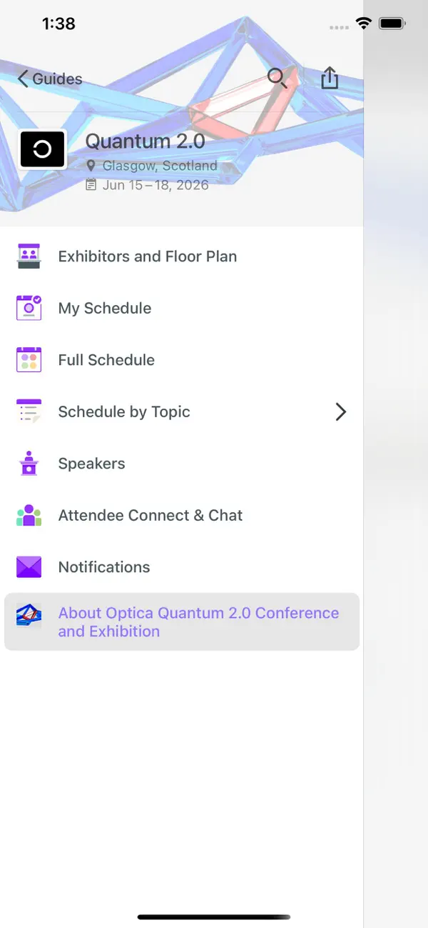 Screenshot #2 pour Optica Events