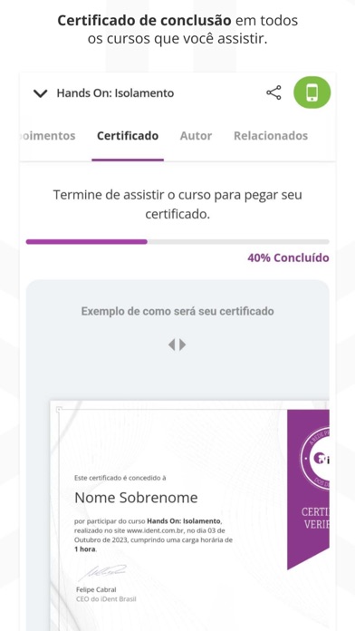 Ident - App para Dentistas iPhone screenshot 9 - Medical app