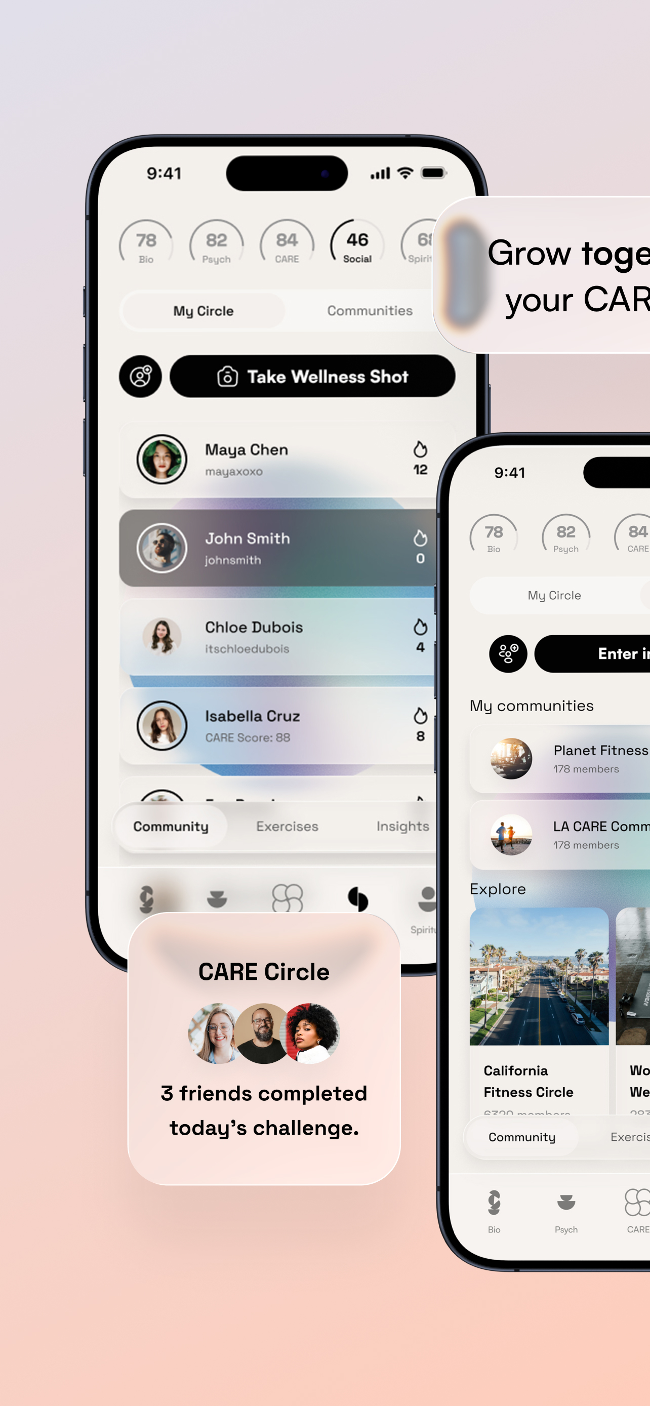 CARE: All-in-one Wellness screenshot 3