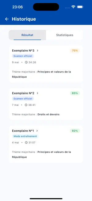 CIVIS FRANCE - Examen Civique screenshot 4