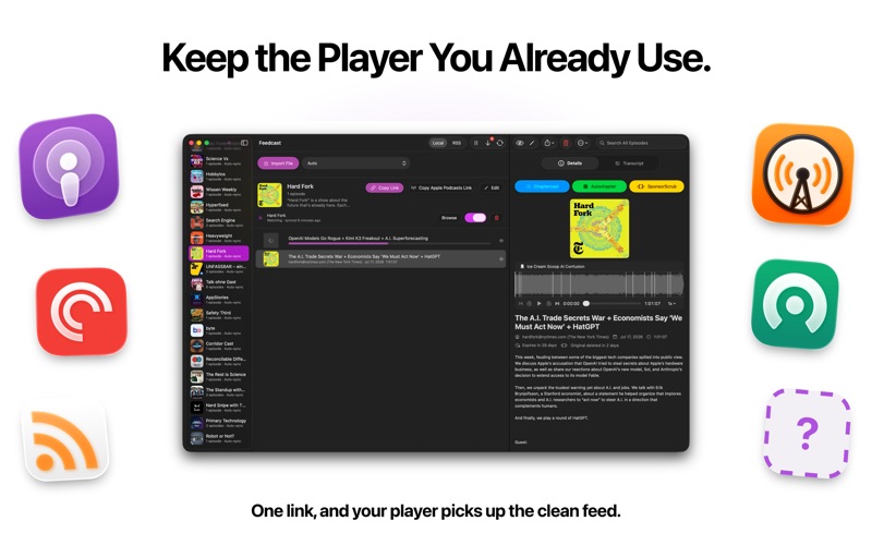 Feedcast screenshot 2