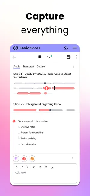 Genio - Notes screenshot 3