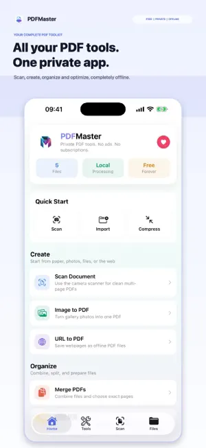 PDFMaster: Offline PDF Tool screenshot 1