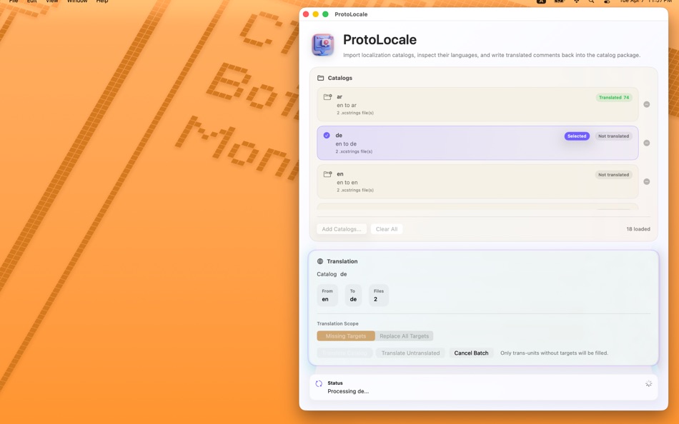 #6. ProtoLocale (macOS) Ved: David Thomas