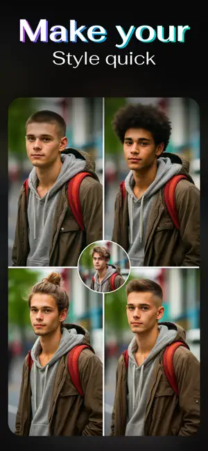 Hair Filter AI : Cut & Color screenshot 4