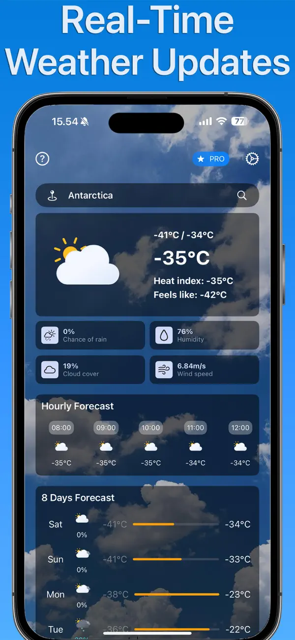 Screenshot #1 pour Alertes Météo・Prévisions