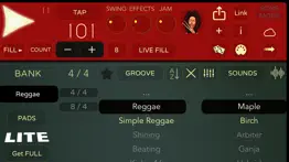 reggae drummer lite iphone capturas de pantalla 1