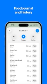 Food Diary. Calorie Counter screenshot