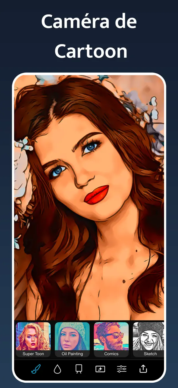 Screenshot #2 pour Instant Toon: Filtres & Effets