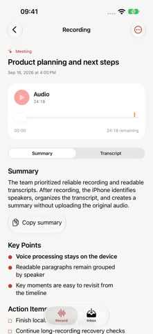 KnowGrove Voice Recorder Screenshot 3 of 5