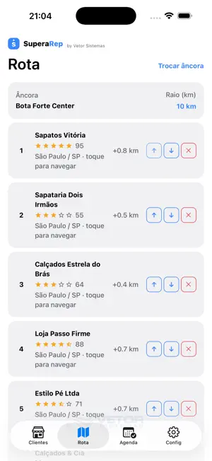 SuperaRep — Rotas e Visitas screenshot 2