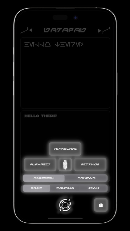 Datapad | Aurebesh Translator