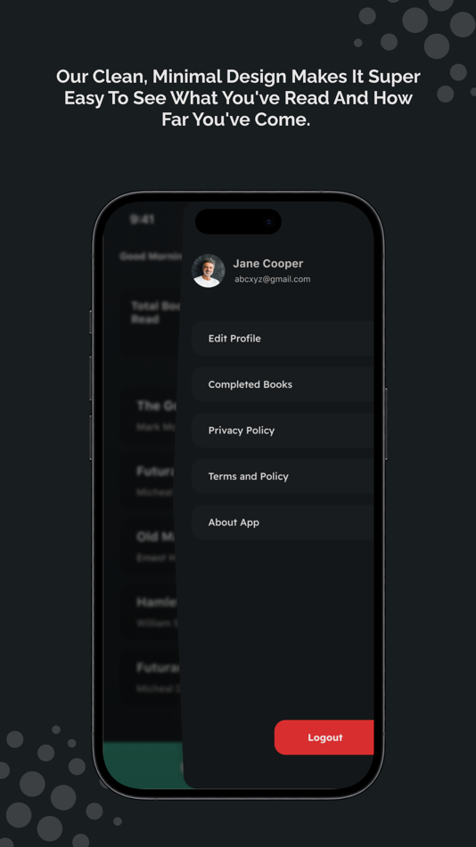 #1. Book - Reading Tracker (iOS) By: MICHELE DUMITRESCU