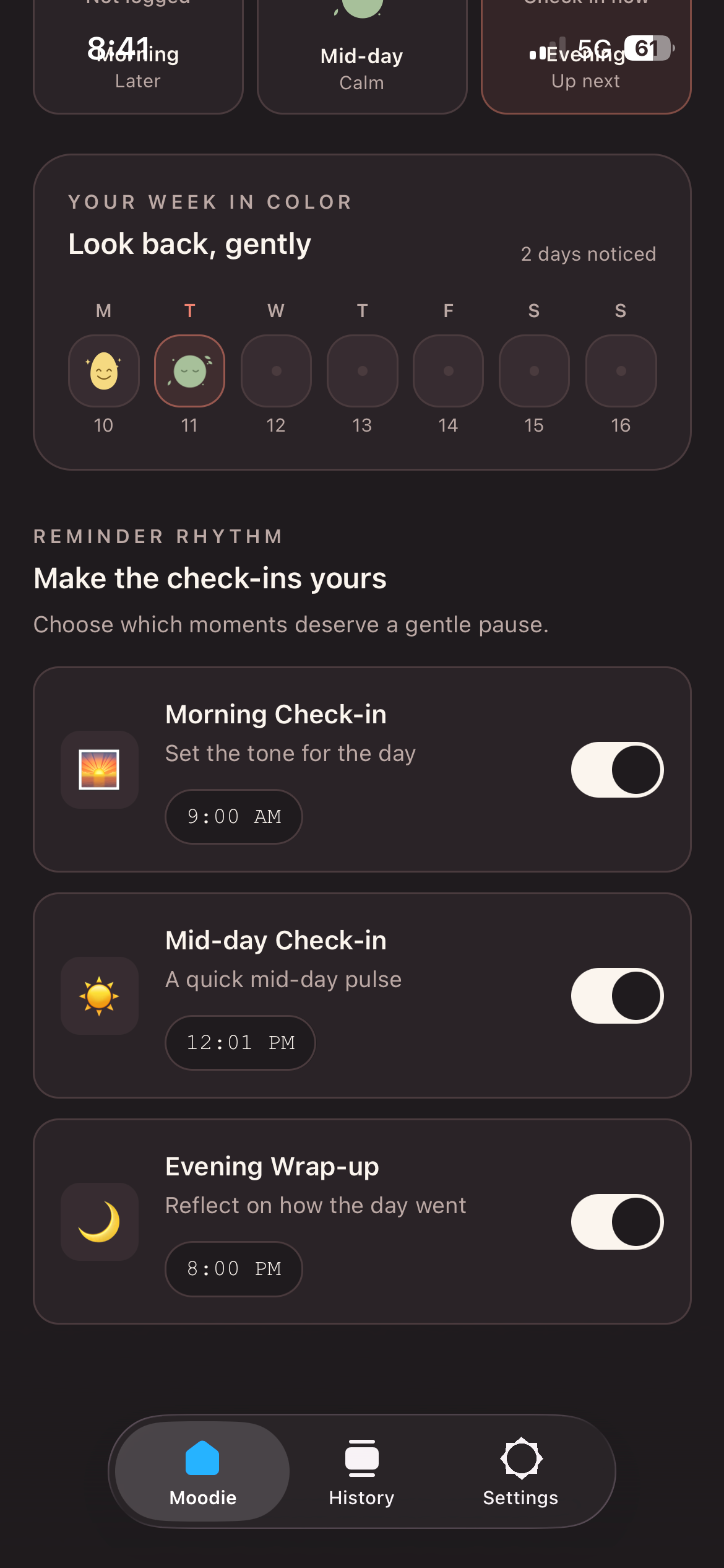 Moodie: Track Your Vibe screenshot 4