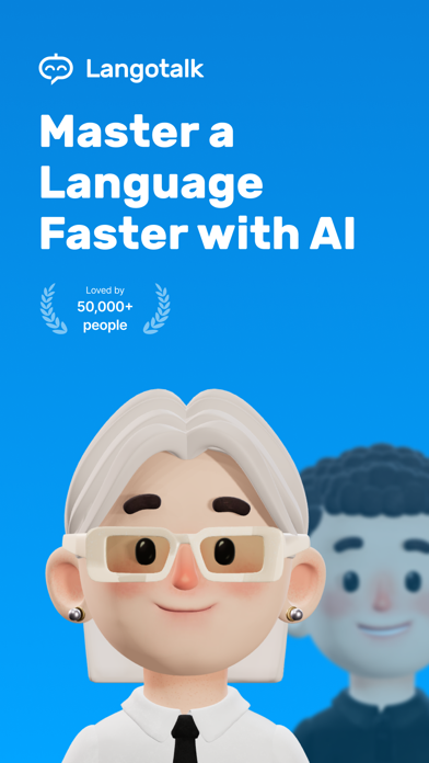 Langotalk-AI Language Learningのおすすめ画像1