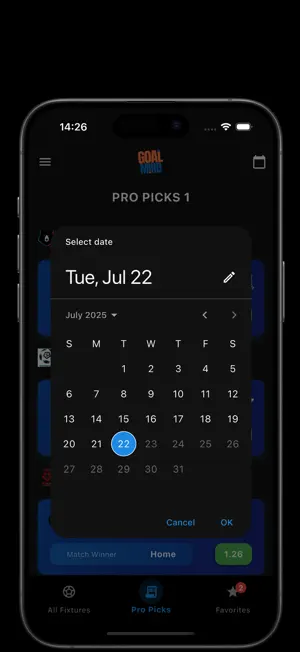 Goal Mind Soccer Predictions screenshot 4