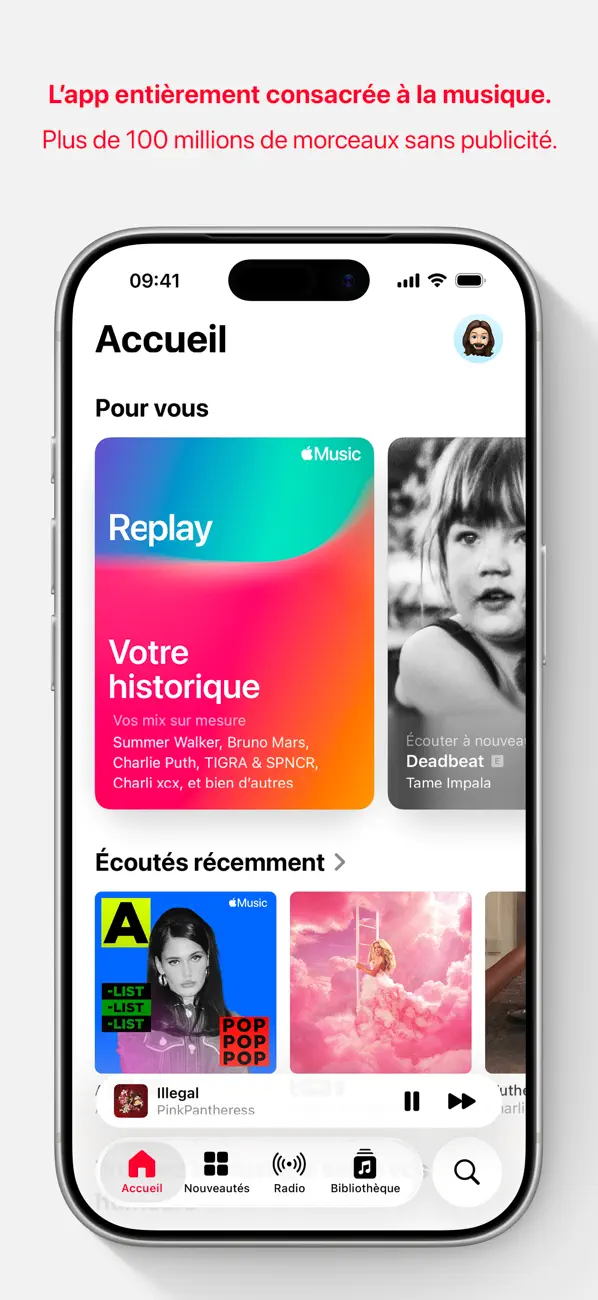 Screenshot #1 pour Apple Music