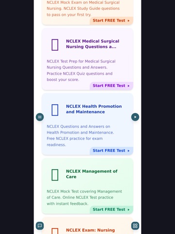 NCLEX Practice Test iPad screenshot