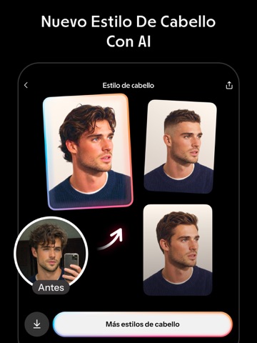 Hairify - Prueba peinados IA iPad screenshot 3