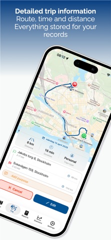 Mileage Logbook for Tax screenshot