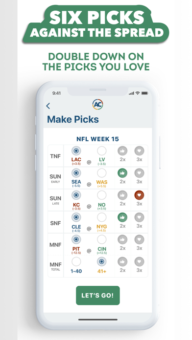 All Chalk - Football Pick‘Em screenshot