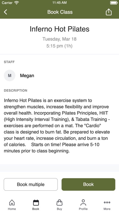 Destin Hot Yoga Screenshot