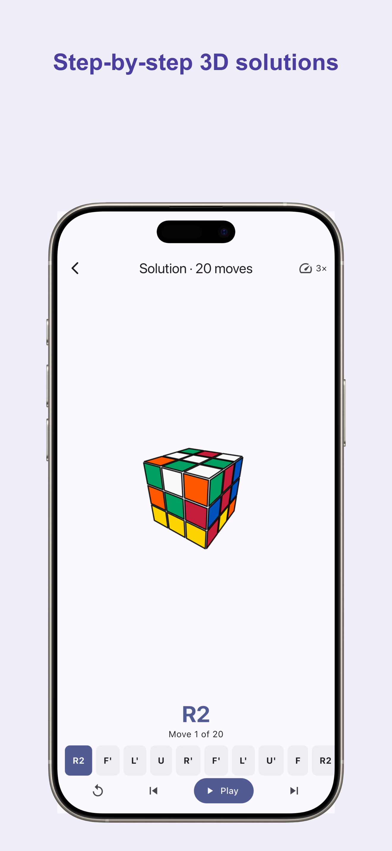 Cube Solver: Scan & Solve screenshot 4