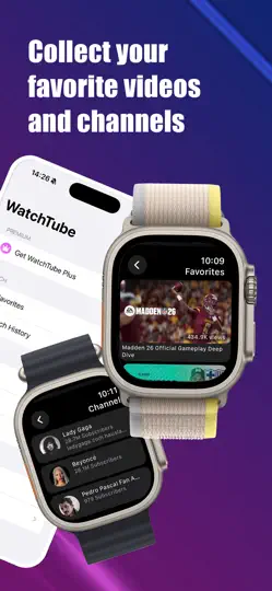 Capture d'écran de WatchTube Plus sur iPhone 3
