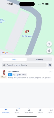 TruviewGPS iPhone screenshot