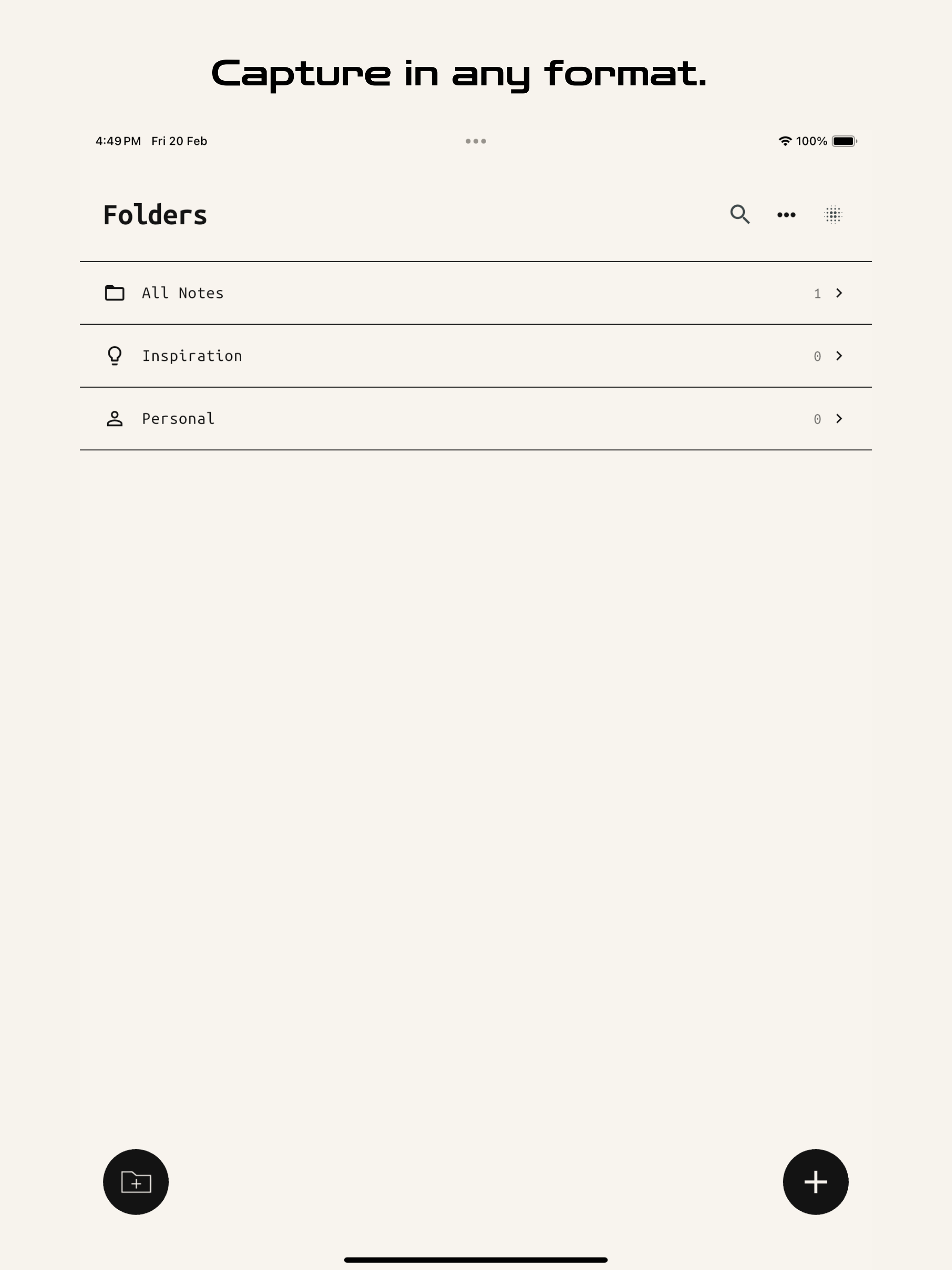 Foqos: Zen Note Taking