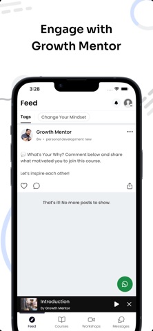 Growth Mentor iPhone screenshot