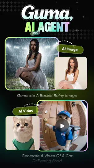 Captura de pantalla de Gumat-IA Imágenes Y Videos en iPhone 1
