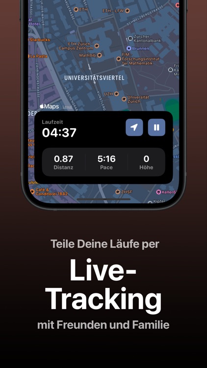 FollowMyRun: Lauf App