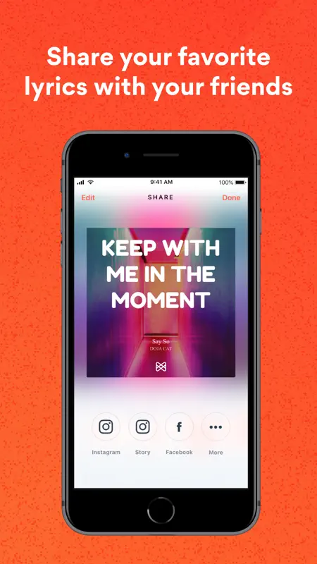 Musixmatch Dynamic Lyrics screenshot 8 of 9