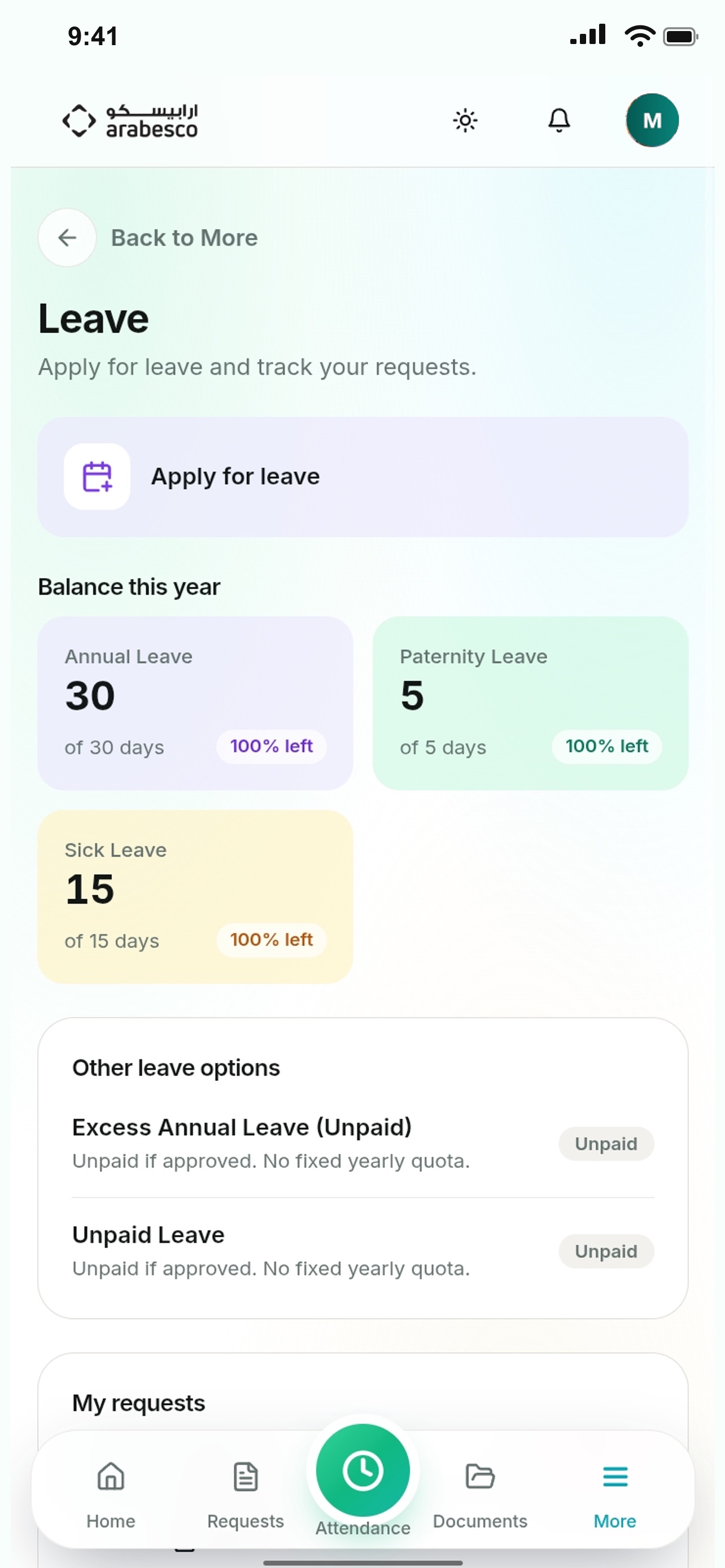 Screenshot 4 of Arabesco My HR