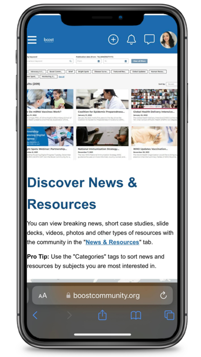 Boost Community screenshot