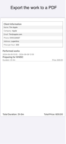 Client Work Manager Screenshot 4 of 4