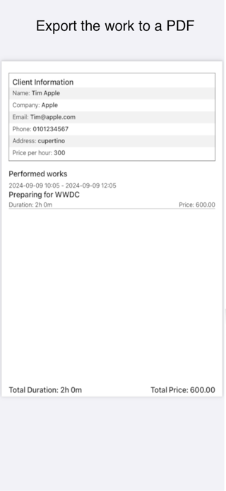 Client Work Manager Screenshot 4 of 4