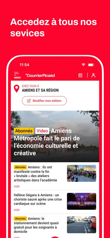 Courrier picard : Actu & vidéo screenshot 7 of 8