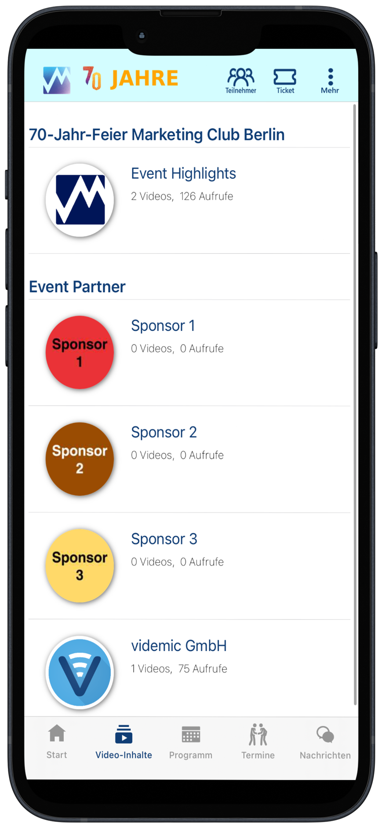MCB Event App screenshot 5