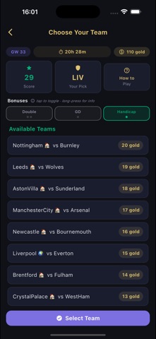 Golden Picks screenshot
