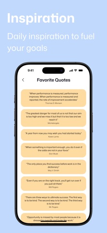 GoalUp: Set, & Track Goals screenshot
