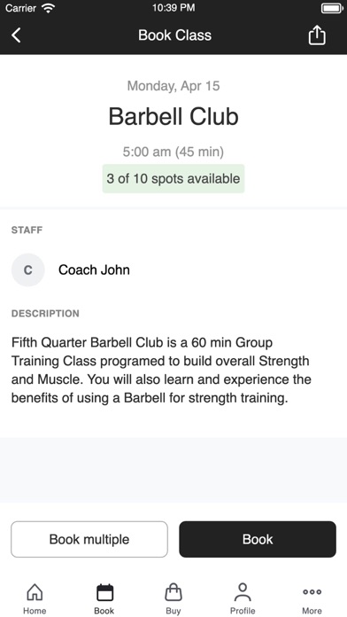 App screenshot