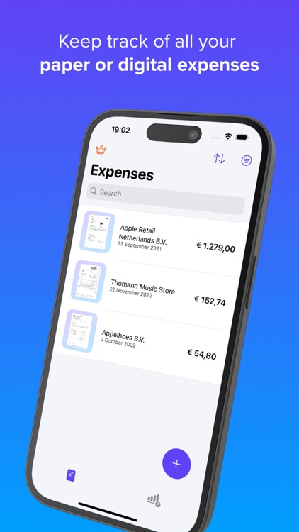 Xpensemap: Never lose receipts