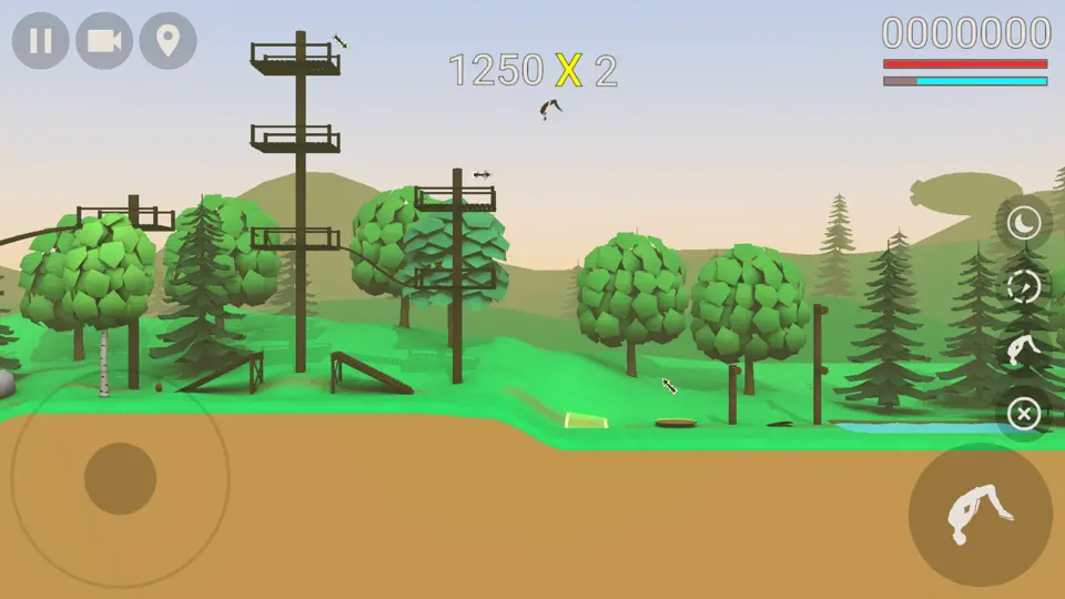 Скриншот Backflip Madness 2 на iPhone 8