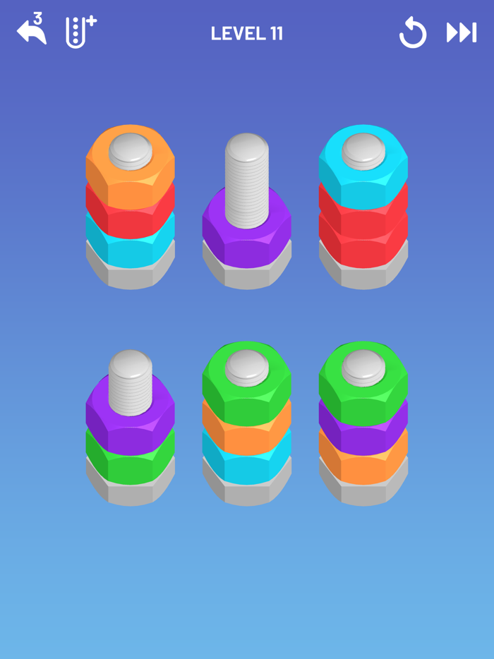 Nut Sort Color Sort Puzzle