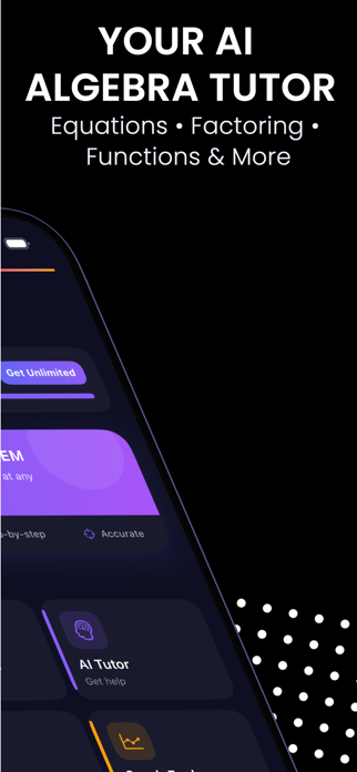 Algebra AI: Homework Help Screenshot 2 of 8